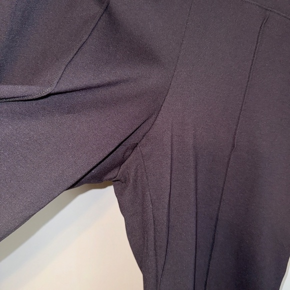 EUC Nine West Seamed Tummy-Control Ponte Leggings Black Size XL - Picture 3 of 7